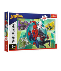 Puzzle 100 - Spider mask / Disney Marvel Spiderman, cod 1674D